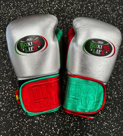 Guante Mexico DL8fight, piel de Neon elegante